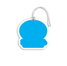 IDImprint Custom Shape Bag Tag - Full Color - Duffel Bags