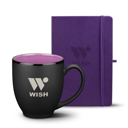 Desk & Office - Journals & Notebooks - Journal Gift Sets - Eccolo&reg; Cool Journal/Dereham Mug Set