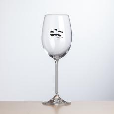 VinoSculpt Crystal Wine Set - Etched Elegance - Wine Glasses