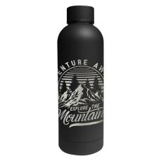 SteelCrest 17 Oz Laser Engraved Bottle - Metal Bottles