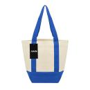 NATURAL WITH ROYAL BLUE;Blue
