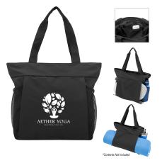 EcoNifty Black Recycled Tote Bag - Eco Friendly
