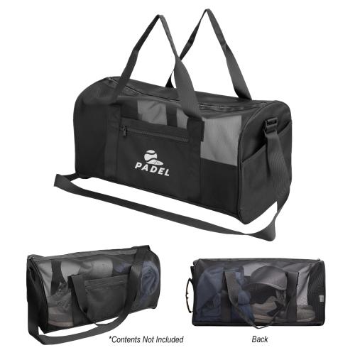 Bags - Duffel Bags - Zephyra Mesh Luxe Duffel Bag
