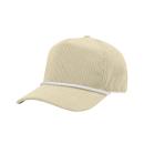 KHAKI WITH WHITE