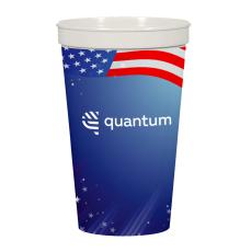 EcoBlend 22oz ColorFlex Stadium Cup - Plastic Cups