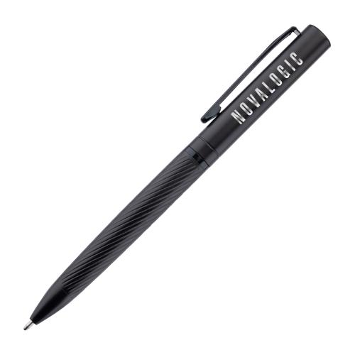 Pens & Writing - Ballpoint Pens - EclipseGrip Blue Stainless Steel Pen
