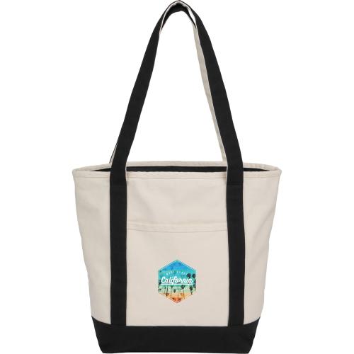 Bags - Tote Bags - EcoVoyage Zip Canvas Tote