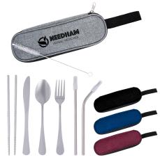 EcoTraveler Stainless Cutlery Set - Utensiles