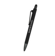 SilkSlide Rubberized Stylus Pen - Ballpoint Pens