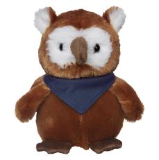HootWear Cozy 6 Custom Plush Owl - Plush Stuffed Animals