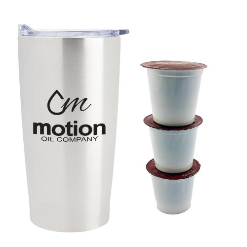 Drinkware - Tumblers - SipStart Steel Coffee Tumbler Set