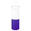 WHITE WITH PURPLE;Purple