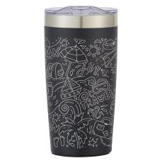 ChillMingle 20 Oz Laser Steel Tumbler - Drinkware