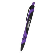 Sleeko FlowPlus Two-Tone Rubber Pen - Plastic Pens