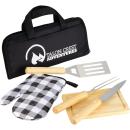 PlaidGrill 5pc BBQ Adventure Set
