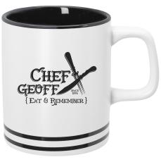 DualTone 10oz Silk Screen Ceramic Mug - Mugs