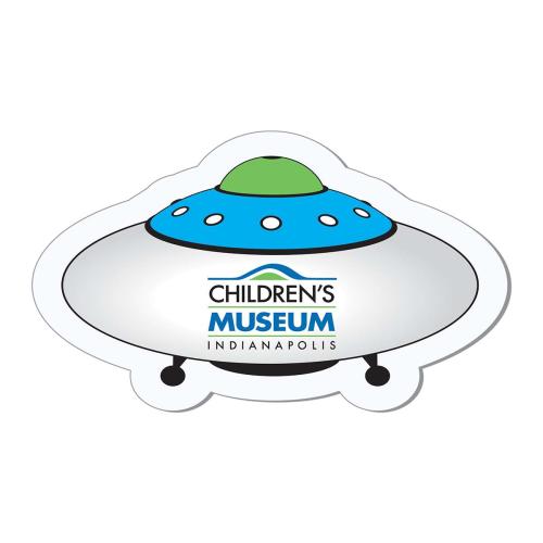 Tradeshow Accessories - Giveaways - Magnets - GalacticGaze Full Color UFO Magnet