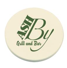 StoneGuard Round Absorbent Coaster - Barware