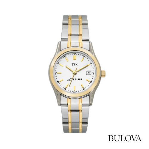 Apparel - Accessories - Watches - TFX by Bulova&reg; Two-Tone Bracelet Watch