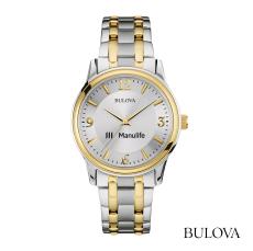 Bulova® Two-Tone Bracelet Strap Watch - Watches