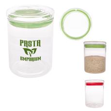 SealFresh 26oz Glass Prep Jar - BPA Free - Home & Kitchen