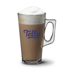 LatteLux 13oz Clear Glass Tall Coffee Mug - Mugs