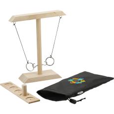 EcoToss Wooden Ring Game Set - Sports & Outdoors
