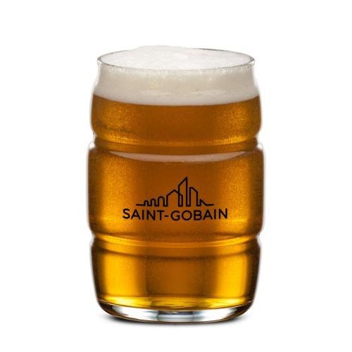 Drinkware - Barware - Beer Glasses & Stiens - Barrel Beer Glass - VividPrint&trade;