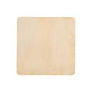 EdgeArt Square Wood Coaster Set