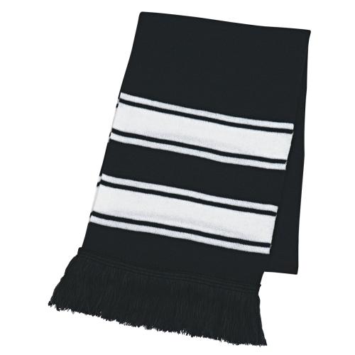 Apparel - Accessories - Scarves - FrostWeave Embroidered Fringe Scarf