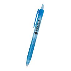 EcoWave RPET Pen - Plunger Action Grip - Plastic Pens
