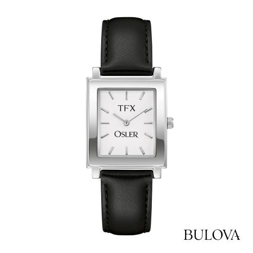 Apparel - Accessories - Watches - TFX by Bulova&reg; Square Face Men's Leather Bracelet Watch