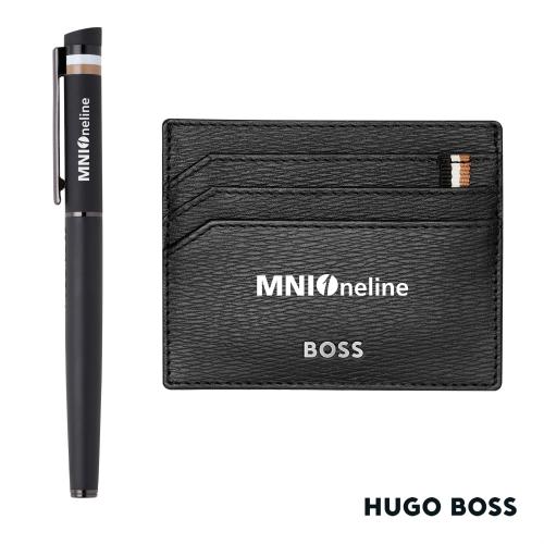 Pens & Writing - Gift Sets - Hugo Boss&reg; Rollerball Pen & Card Holder Set