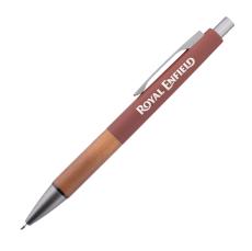 BeechCraft Clicker Pen - Wood Grip Elegance - Plastic Pens