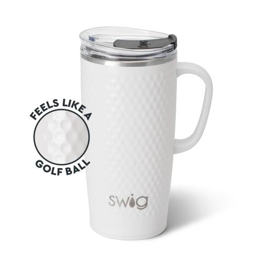 Drinkware - Mugs - 22 Oz. Swig Life&trade; Golf Ball Travel Mug