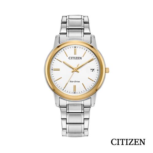 Apparel - Accessories - Watches - Citizen&reg; Corporate Exclusive 33MM Eco-Drive Two-Tone Watch