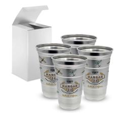 Top Cup by Ball™ 20 oz. Recycled Aluminum Cup - Set of 4 , Full Color Digital - Beer Glasses & Stiens