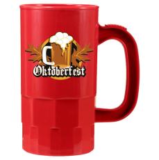 ThumbGrip Splash 14oz Full-Color Beer Stein - Beer Glasses & Stiens