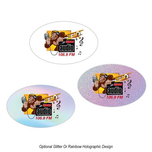 Tradeshow Accessories - Giveaways - Stickers - OvaloGrip Indoor Adhesive Sticker