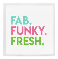 PeelPix Color Square Stickers - Indoor 4U - Stickers