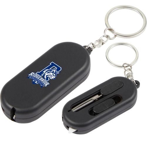 Desk & Office - Desk Accessories - SliceMate Scissor-Cutter Keychain (BK)