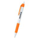 WHITE WITH ORANGE 2025C