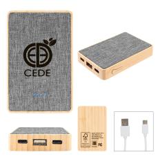 EcoCharge 5000 Bamboo Power Bank - Technology