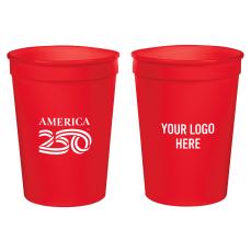 PatriotSipper 12oz Bold Red Stadium Cup - Plastic Cups
