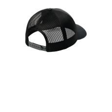 Port Authority Low-Profile Snapback 5-Panel Trucker Cap - Caps