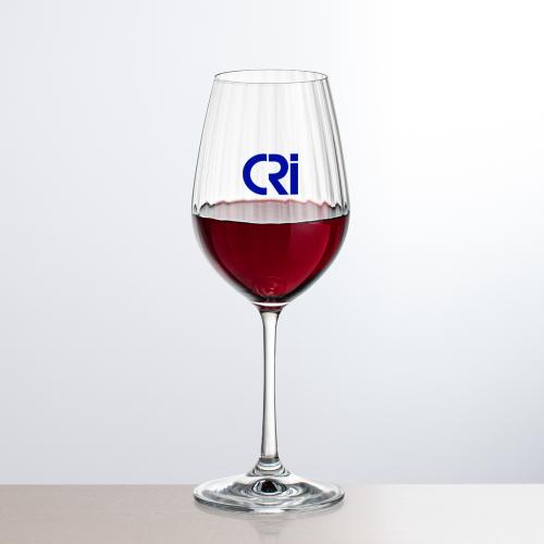 Drinkware - Barware - Wine Glasses - SwirlGleam 18oz Crystal Wine Glass Set