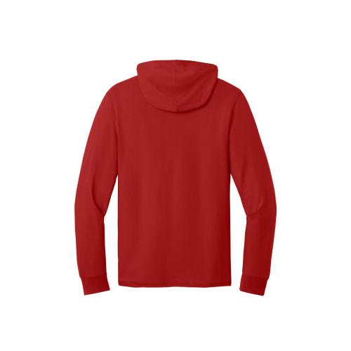 Apparel - Shirts - Long Sleeve Tees - Jerzees Classics Unisex Cotton Long Sleeve Hooded T-Shirt