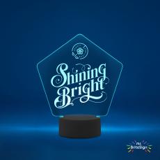 GlowLite Custom LED Desk Plaque - Technology