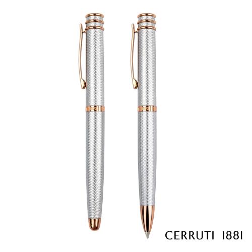 Pens & Writing - Gift Sets - Cerruti 1881&reg; Austin Diamond Ballpoint & Rollerball Pen Set
