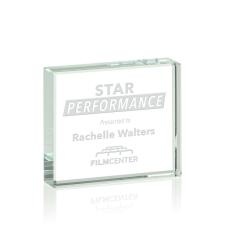 LumiCrystal Rectangular Paperweight - Paperweights